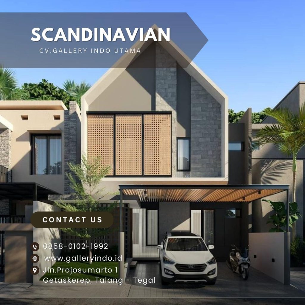 Desain Rumah Scandinavian 2