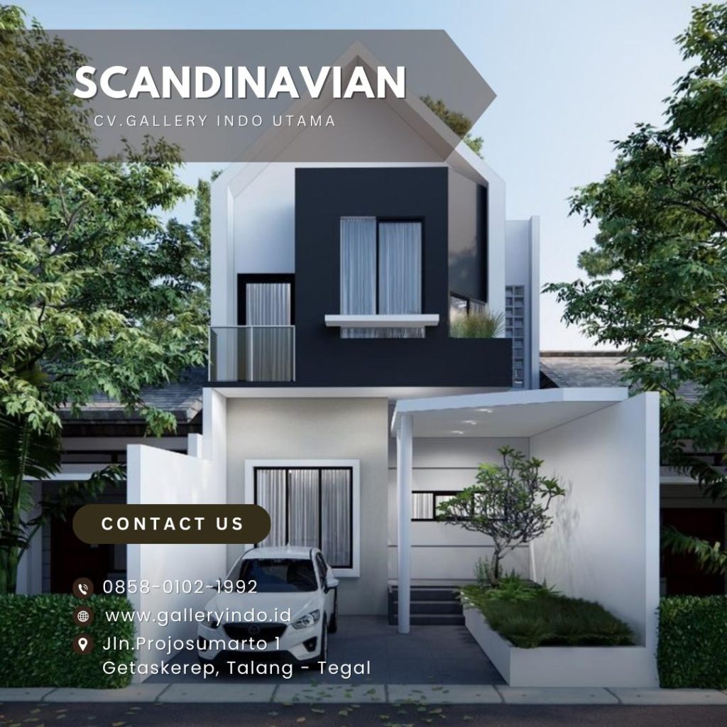 Desain Rumah Scandinavian 4